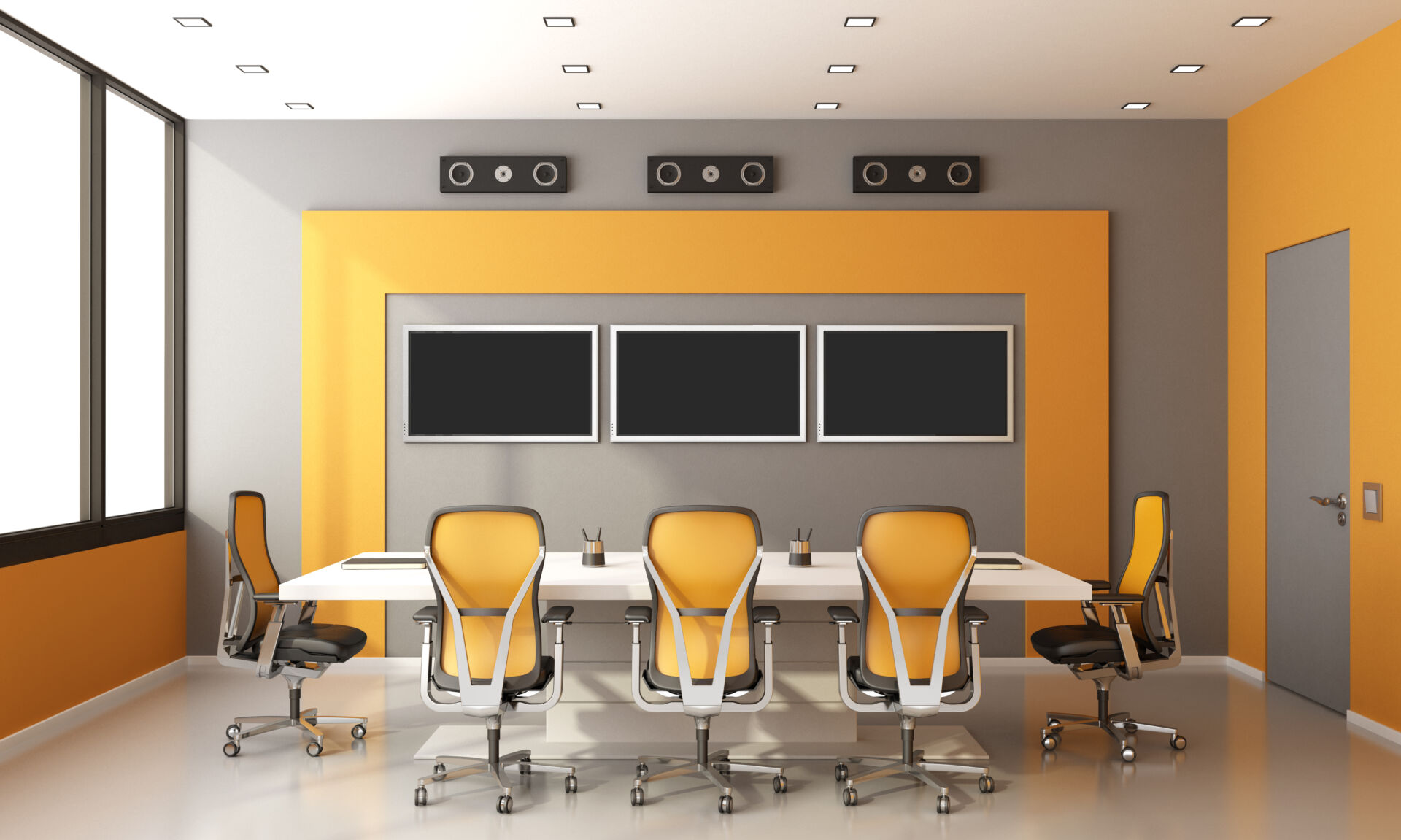 meeting room and board room office audio and sound systems
