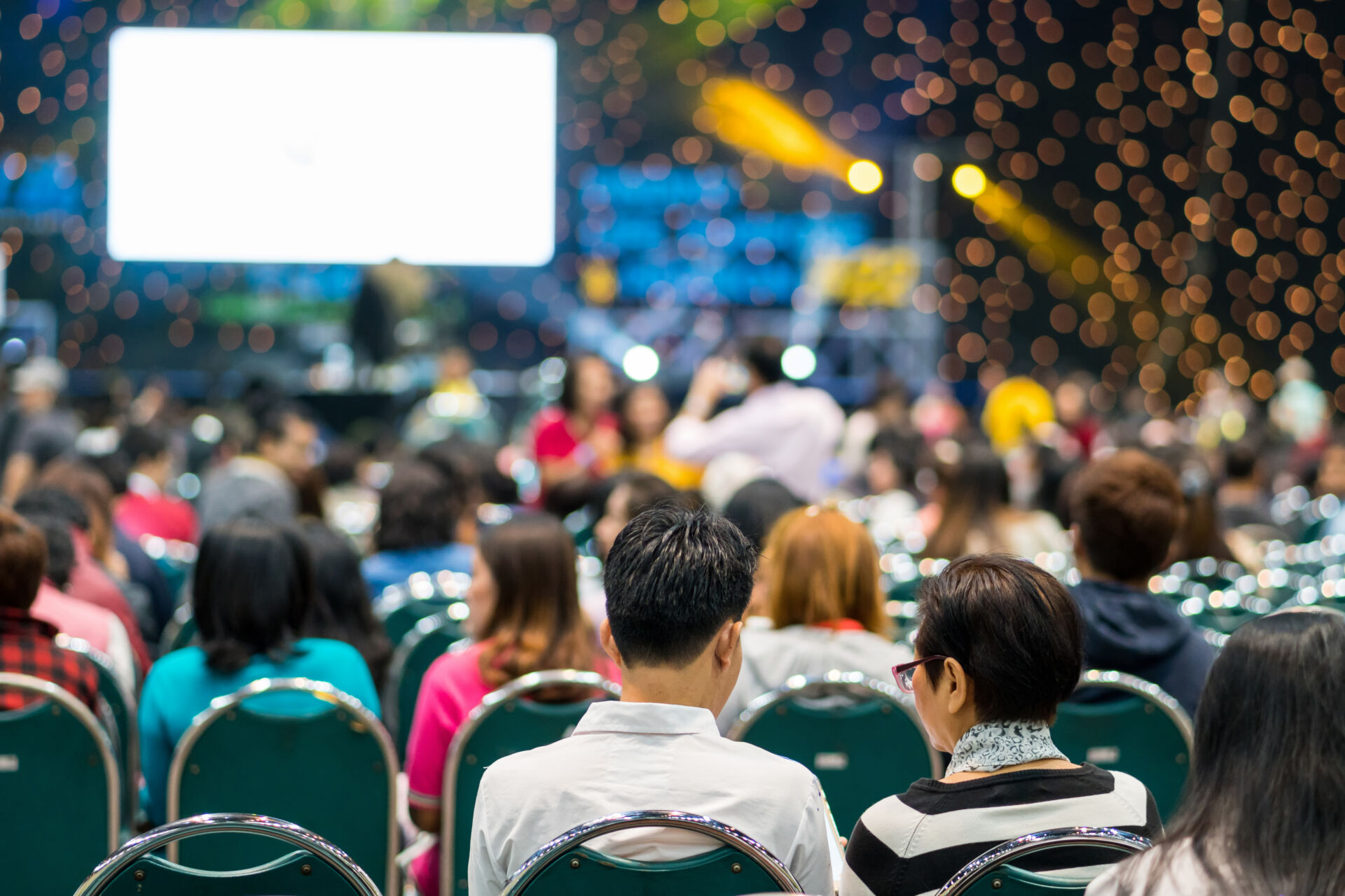 Auditoriums and presentation space installation